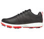 Skechers GO GOLF Pro 4 - Legacy, NERO / ROSSO, large image number 3