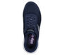 Skechers Slip-ins: GO WALK Flex - Grand Entry, NAVY / WHITE, large image number 2