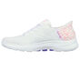 Skechers Slip-Ins: GO WALK 6 - Vivid Idea, BIANCO /  MULTICOLORE, large image number 5