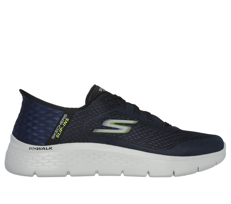 Skechers Slip-ins: GO WALK Flex - New World, NAVY / LIME, largeimage number 0