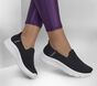 Skechers Slip-ins: GO WALK Flex - Relish, BLACK / WHITE, large image number 2