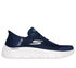 Skechers Slip-ins: GO WALK Flex - Grand Entry, BLU NAVY  / BIANCO, swatch