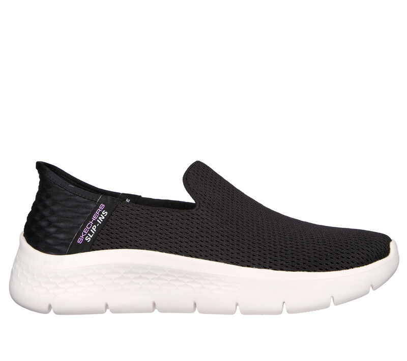 Skechers Slip-ins: GO WALK Flex - Relish, BLACK / WHITE, largeimage number 0