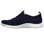 Skechers Arch Fit Refine, BLU NAVY / CORALLO, large image number 3