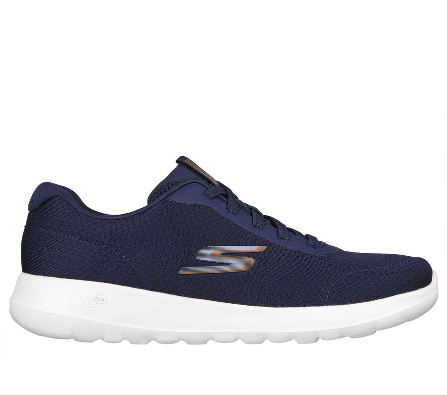 Skechers GO WALK Max - Midshore, BLU NAVY  /  ARANCIONE, largeimage number 0