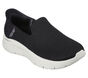 Skechers Slip-ins: GO WALK Flex - Relish, BLACK / WHITE, large image number 6