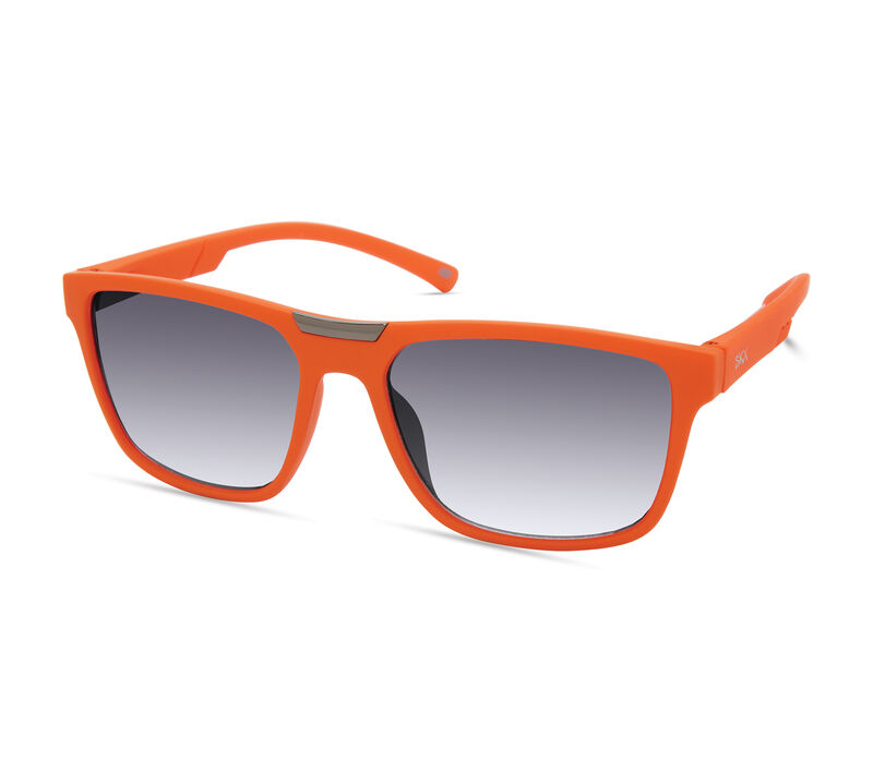 Matte Wayfarer Sunglasses, ARANCIONE, largeimage number 0