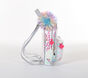 Twinkle Toes: Mini Pom Pom Backpack, BIANCO, large image number 2