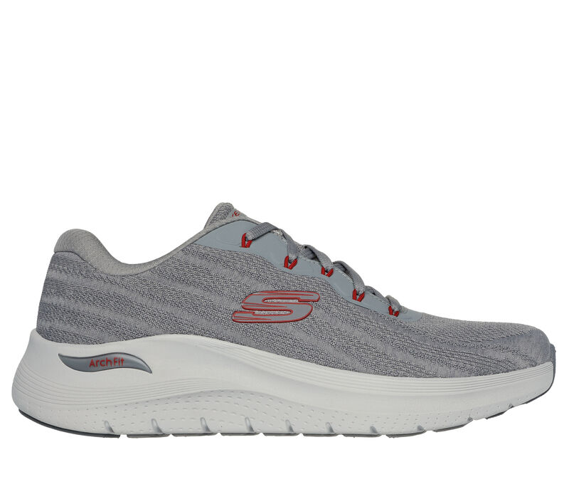 Arch Fit 2.0 - Road Wave, GRAY / RED, largeimage number 0