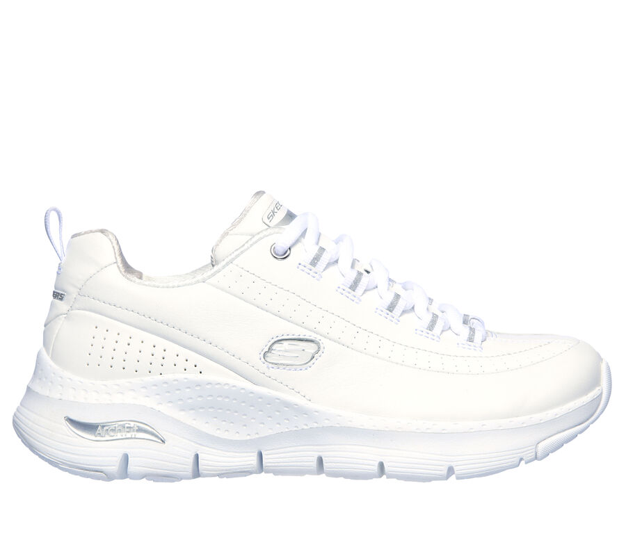 Skechers Arch Fit - Citi Drive, BIANCO / ARGENTO, largeimage number 0
