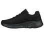 Skechers Arch Fit - Charge Back, BLACK, large image number 4