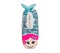 Mermaid Floral Slipper Socks - 1 Pack, MULTI, large image number 1