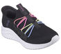 Skechers Slip-ins: Ultra Flex 3.0 - Bungee Fun, NERO / MULTICOLORE, large image number 4