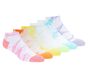 Tie-Dye Pastel Socks - 6 Pack, MULTICOLORE, large image number 0
