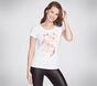 Skechers Apparel Feminista Vibes Tee Shirt, BIANCO, large image number 0
