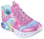 Skechers Slip-ins: Infinite Heart Lights, PINK / MULTI, large image number 4