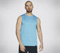 GO DRI Charge Muscle Tank, BLU / VERDE, large image number 0