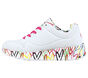 Skechers x JGoldcrown: Uno Lite - Lovely Luv, BIANCO /  MULTICOLORE, large image number 3