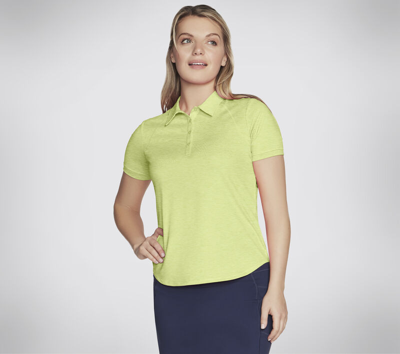 GO DRI SWIFT Club Polo, NATURALE / LIME, largeimage number 0