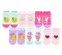 Smiley Floral Socks - 6 Pack, MULTICOLORE, large image number 1