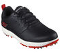 Skechers GO GOLF Pro 4 - Legacy, NERO / ROSSO, large image number 4