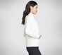GO LUXE Rib 1/4 Zip, BIANCO, large image number 2