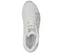 Skechers x JGoldcrown: Uno - Metallic Love, WHITE / GOLD, large image number 2