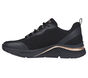 Skechers Arch Fit S-Miles - Sonrisas, BLACK, large image number 3