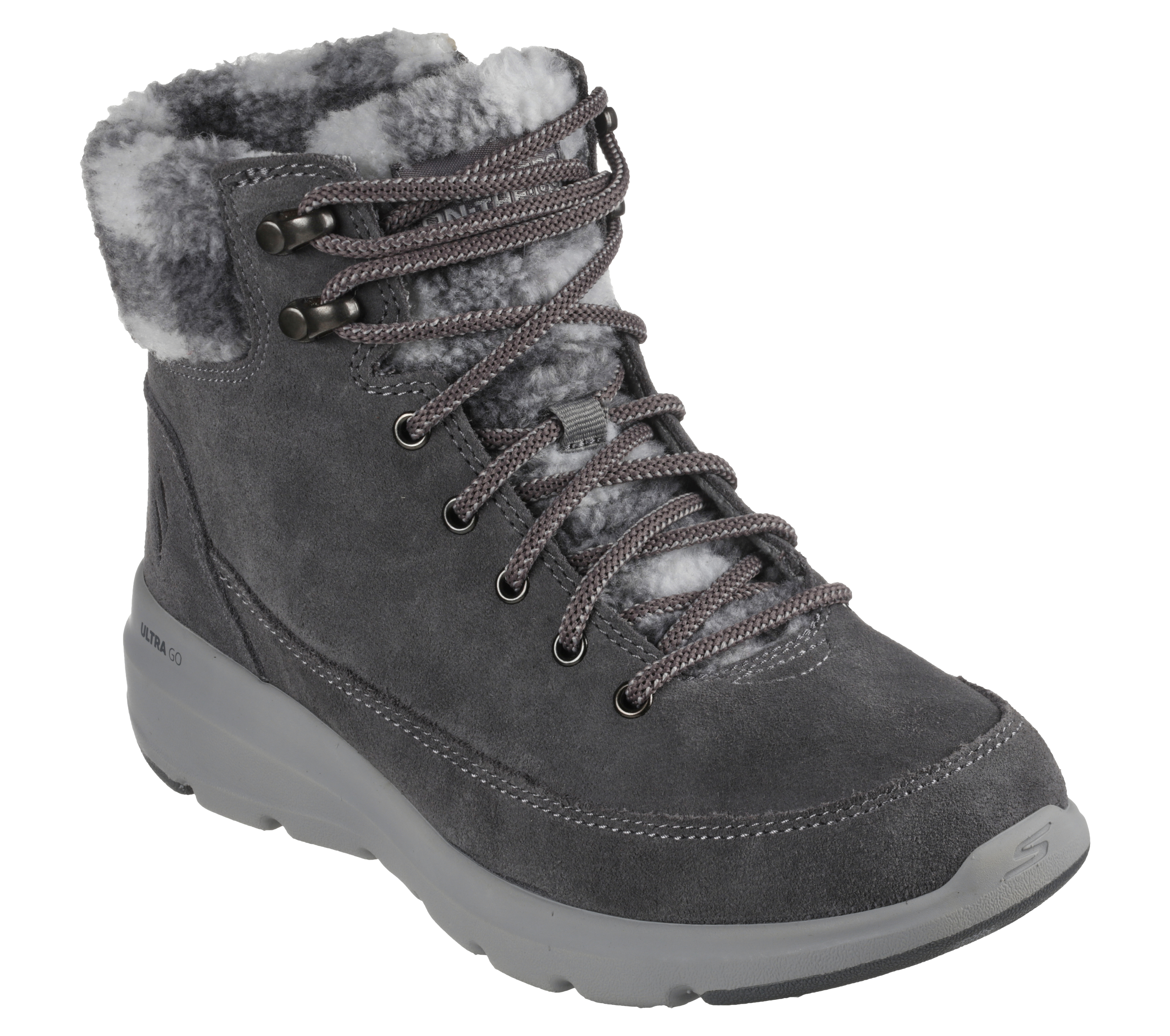 skechers glacial ultra lace up boot