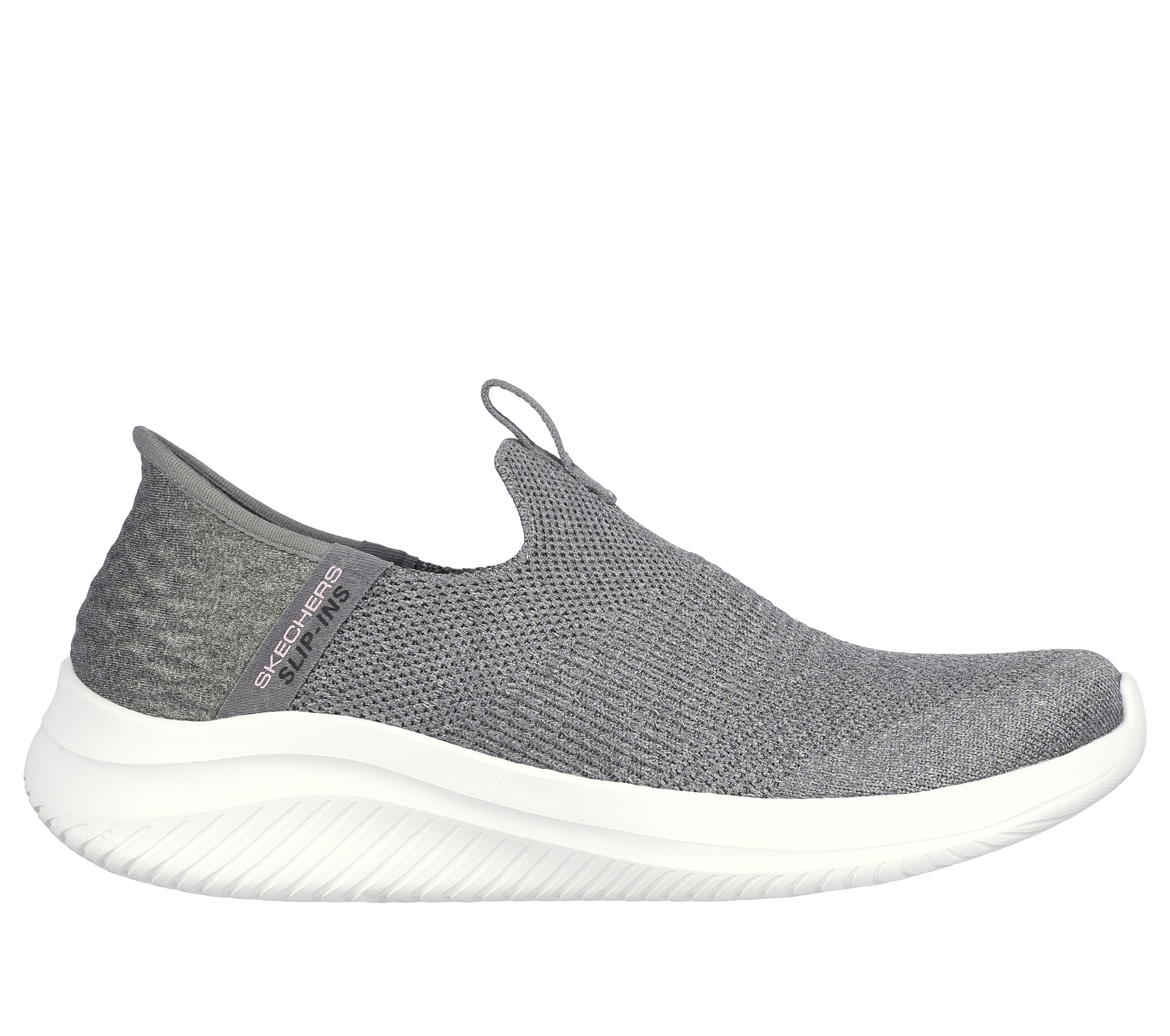 Skechers ultra flex shop flat knit slip-on shoes